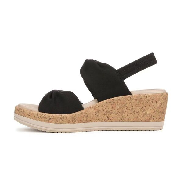 Bzees Women's Riley Slingback Wedge Sandal - Picture 4 of 6